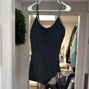 Chic Black One-Piece Swimsuit
